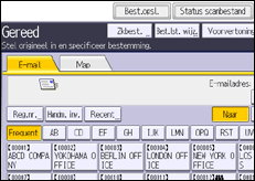 Schermafbeelding bedieningspaneel