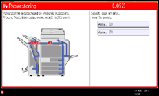Schermafbeelding bedieningspaneel
