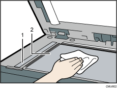 Exposure glass illustration numbered callout illustration
