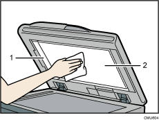 Auto reverse document feeder illustration numbered callout illustration