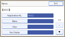 Operation panel screen illustration