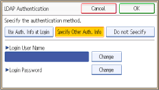 Operation panel screen illustration
