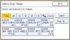 operation panel screen illustration
