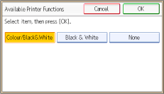 operation panel screen illustration