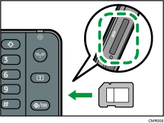 Media slot illustration