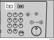Die Abbildung zeigt die Programmtaste