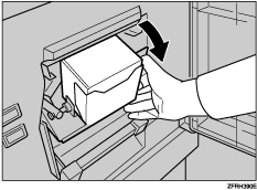 Ilustración del soporte para tinta