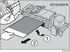 Ilustración de la unidad de tambor
