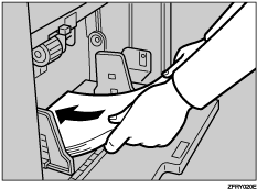 Ilustración de la bandeja de alimentación de papel