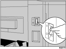 Illustration de l'interrupteur principal