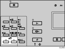 Illustration des touches de zoom