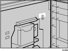 Illustration du témoin lumineux supérieur
