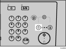 Illustration de la touche de sélection du mode de création de master