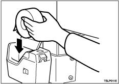 Illustration du distributeur de bandes