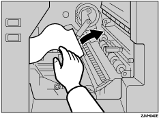 Illustration de l'intérieur de l'appareil