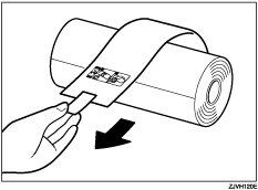 Illustration du rouleau de master