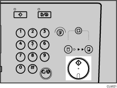 Illustratie van Start-knop