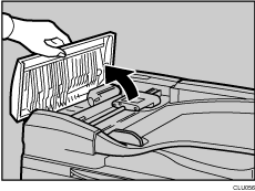 Afbeelding van klep automatische documentinvoer