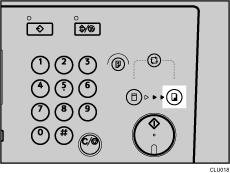 Yazdırma modu seçme tuşu resmi