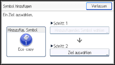 Abbildung Bedienfeld-Display