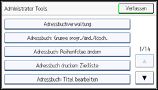 Abbildung Bedienfeld-Display