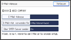 Abbildung Bedienfeld-Display