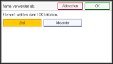 Abbildung Bedienfeld-Display