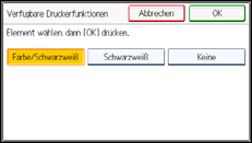 Abbildung Bedienfeld-Display