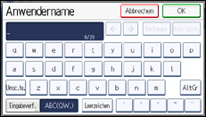 Abbildung Bedienfeld-Display