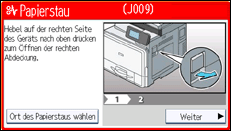 Abbildung Bedienfeld-Display