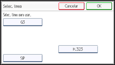 Ilustración de la pantalla panel de mandos