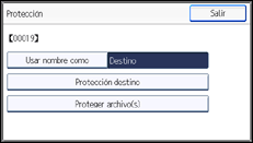 Ilustración de la pantalla panel de mandos