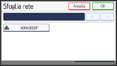 Illustrazione schermata pannello di controllo