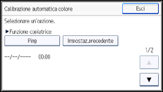 Illustrazione schermata pannello di controllo