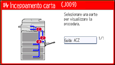 Illustrazione schermata pannello di controllo