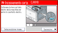 Illustrazione schermata pannello di controllo