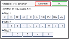 Schermafbeelding bedieningspaneel
