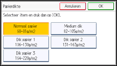 Schermafbeelding bedieningspaneel