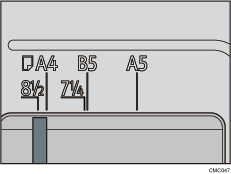 Illustration du magasin papier