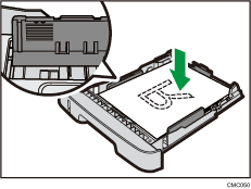 Illustration du magasin papier