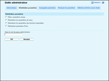 Illustration de la page du navigateur Web