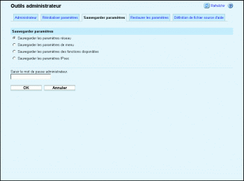 Illustration de la page du navigateur Web