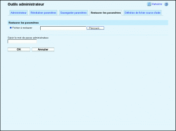 Illustration de la page du navigateur Web