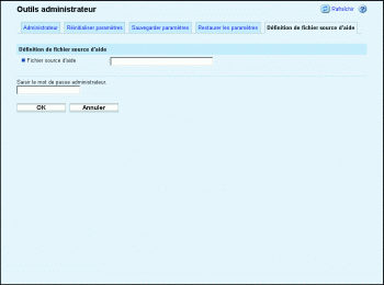 Illustration de la page du navigateur Web