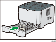 Illustratie van de printer