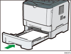 Illustratie van de printer