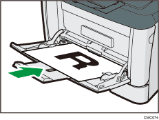 Illustratie van de printer