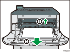 Illustratie van de printer