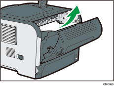 Illustratie van de printer