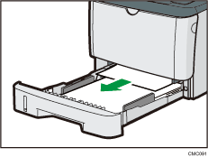 Illustratie van de printer